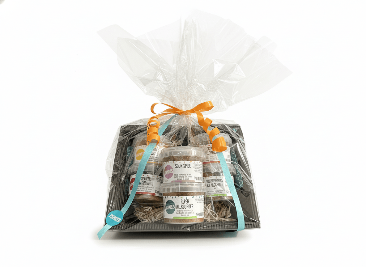 Kulinarische Weltreise Geschenkkorb