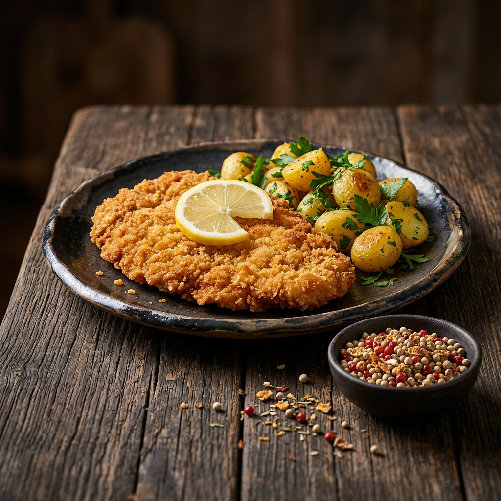 Bratkartoffeln mit Kräuterbutter und der Gewürzmischung Oho Vorarlberg